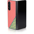 Coral Diagonal Split Galaxy Z Fold5 5G Skin