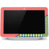 Coral Diagonal Split Google Home Hub Skin