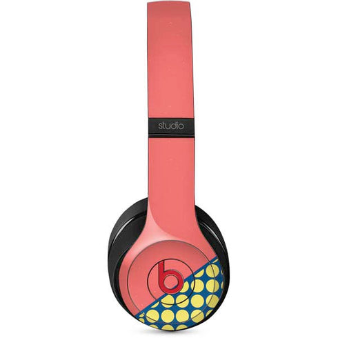 Coral Diagonal Split Studio Wireless Skin