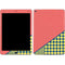 Coral Diagonal Split iPad Skins