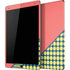 Coral Diagonal Split iPad Skins