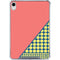 Coral Diagonal Split iPad 11th Gen (2025) Clear Case
