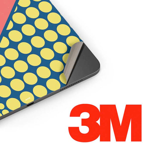 Coral Diagonal Split Apple iPad Pro Skin