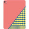 Coral Diagonal Split iPad Pro 13in M4 (2024) Skin
