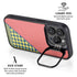 Coral Diagonal Split iPhone 13 Pro Max Kickstand Case
