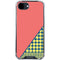 Coral Diagonal Split iPhone 16e Clear Case