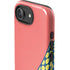 Coral Diagonal Split iPhone 16e Impact Case