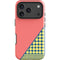 Coral Diagonal Split iPhone 18 Pro Impact Case