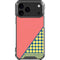 Coral Diagonal Split iPhone 18 Pro Max Clear Case
