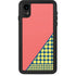 Coral Diagonal Split iPhone Cases