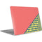 Coral Diagonal Split Apple MacBook Air Skin