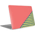 Coral Diagonal Split Apple MacBook Air Skin
