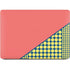 Coral Diagonal Split Apple MacBook Air Skin