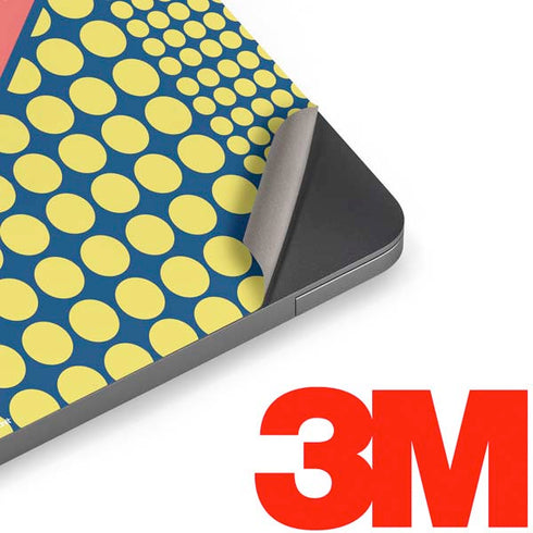 Coral Diagonal Split Apple MacBook Air Skin