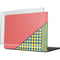 Coral Diagonal Split MacBook Pro 14in (2021-24) Case plus Skin