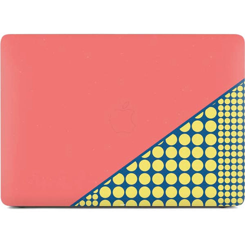 Coral Diagonal Split Apple MacBook Pro 16-inch Skin