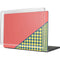 Coral Diagonal Split MacBook Cases