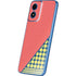 Coral Diagonal Split Moto G Play 4G (2024) Skin