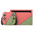 Coral Diagonal Split Nintendo Switch 2 (2025) with Joy-Con Skin