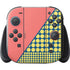Coral Diagonal Split Nintendo Switch 2 (2025) with Joy-Con Skin