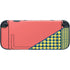 Coral Diagonal Split Nintendo Switch 2 (2025) with Joy-Con Skin