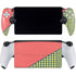 Coral Diagonal Split PlayStation Portal Remote Player Skin
