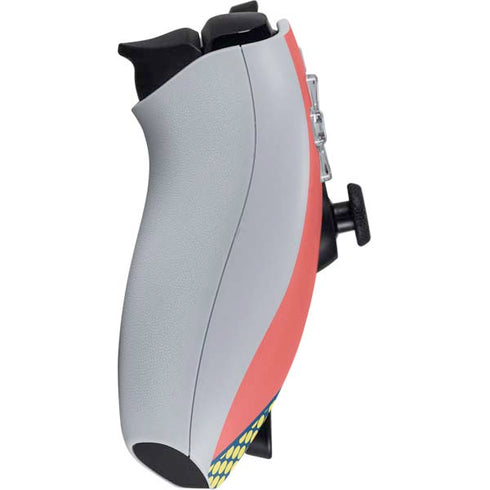 Coral Diagonal Split PlayStation Portal Remote Player Skin