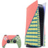 Coral Diagonal Split PlayStation PS5 Skins