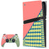 Coral Diagonal Split PlayStation PS5 Skins
