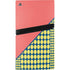 Coral Diagonal Split PS5 Pro Console Skin