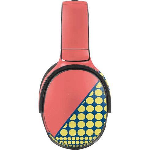 Coral Diagonal Split Skullcandy Venue Skin