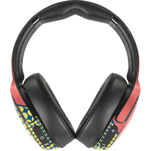 Coral Diagonal Split Skullcandy Venue Skin