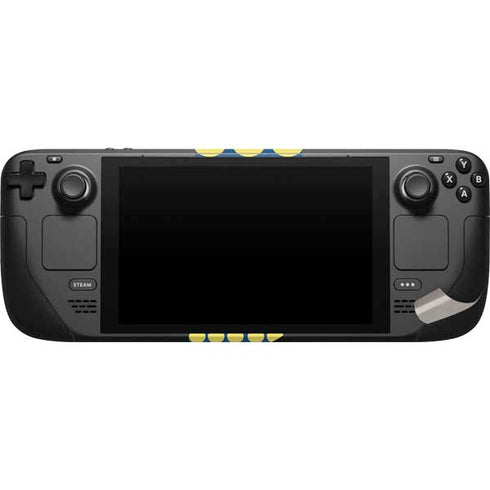 Coral Diagonal Split Steam Deck Handheld Gaming Computer Skin