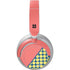 Coral Diagonal Split Surface Headphones Skin