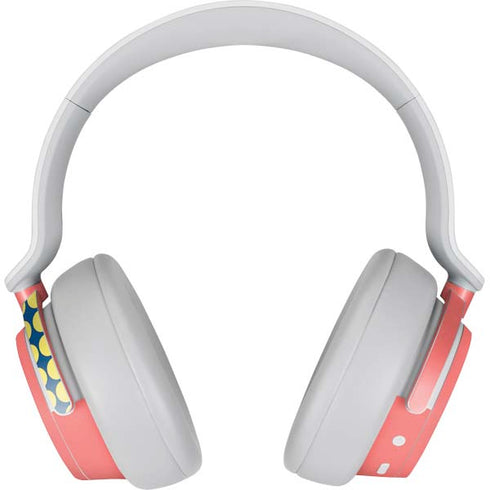 Coral Diagonal Split Surface Headphones Skin