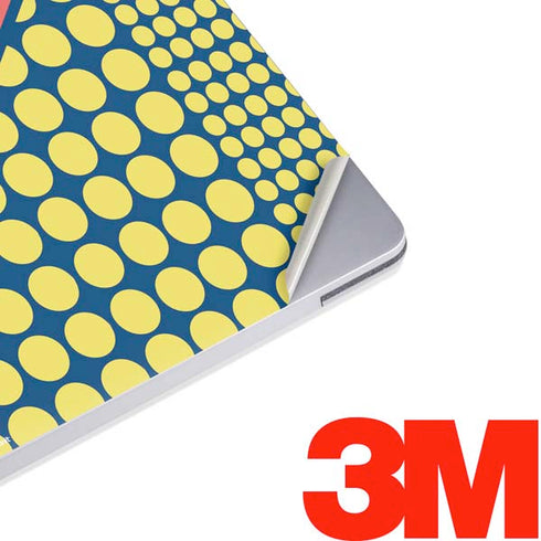 Coral Diagonal Split Surface Laptop 2 Skin