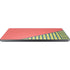 Coral Diagonal Split Surface Laptop 7 15in Skin