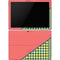 Coral Diagonal Split Surface Pro 6 Skin