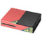 Coral Diagonal Split Xbox One Console Skin