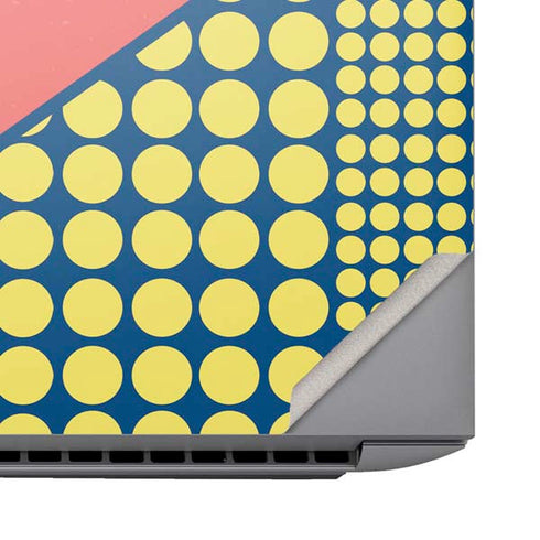 Coral Diagonal Split HP ZBook Fury 16 G10 Skin