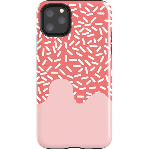 Coral Spring Sprinkles iPhone Cases