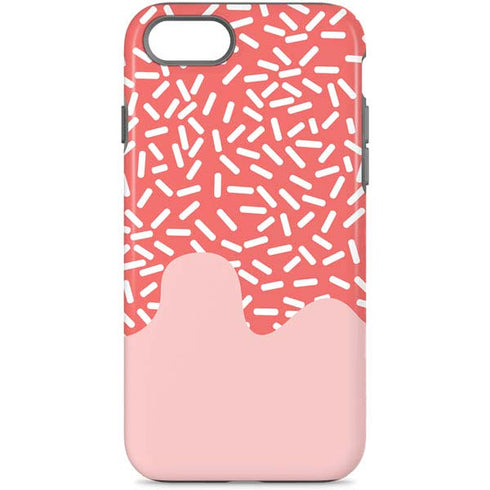 Coral Spring Sprinkles iPhone Cases
