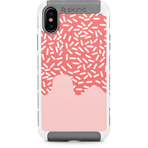 Coral Spring Sprinkles iPhone Cases