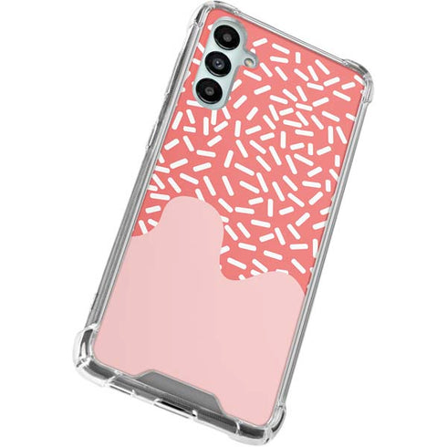 Coral Spring Sprinkles Gabb Phone 4 Clear Case