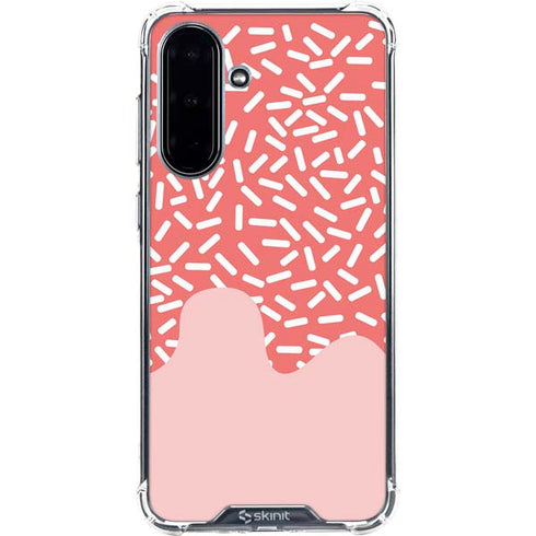 Coral Spring Sprinkles Galaxy A36 5G Clear Case