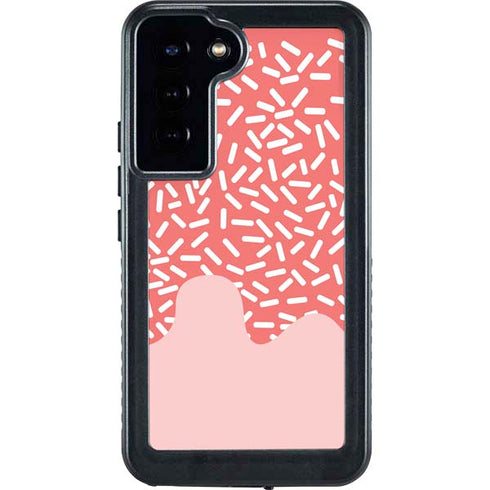 Coral Spring Sprinkles Galaxy S24 Plus Waterproof Case