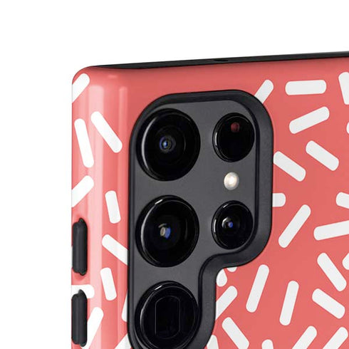 Coral Spring Sprinkles Galaxy S25 Ultra Impact Case