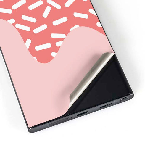 Coral Spring Sprinkles Galaxy S25 Ultra Skin