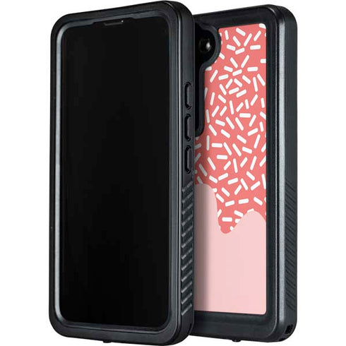 Coral Spring Sprinkles Galaxy S24 Waterproof Case