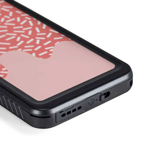 Coral Spring Sprinkles Galaxy S24 Waterproof Case